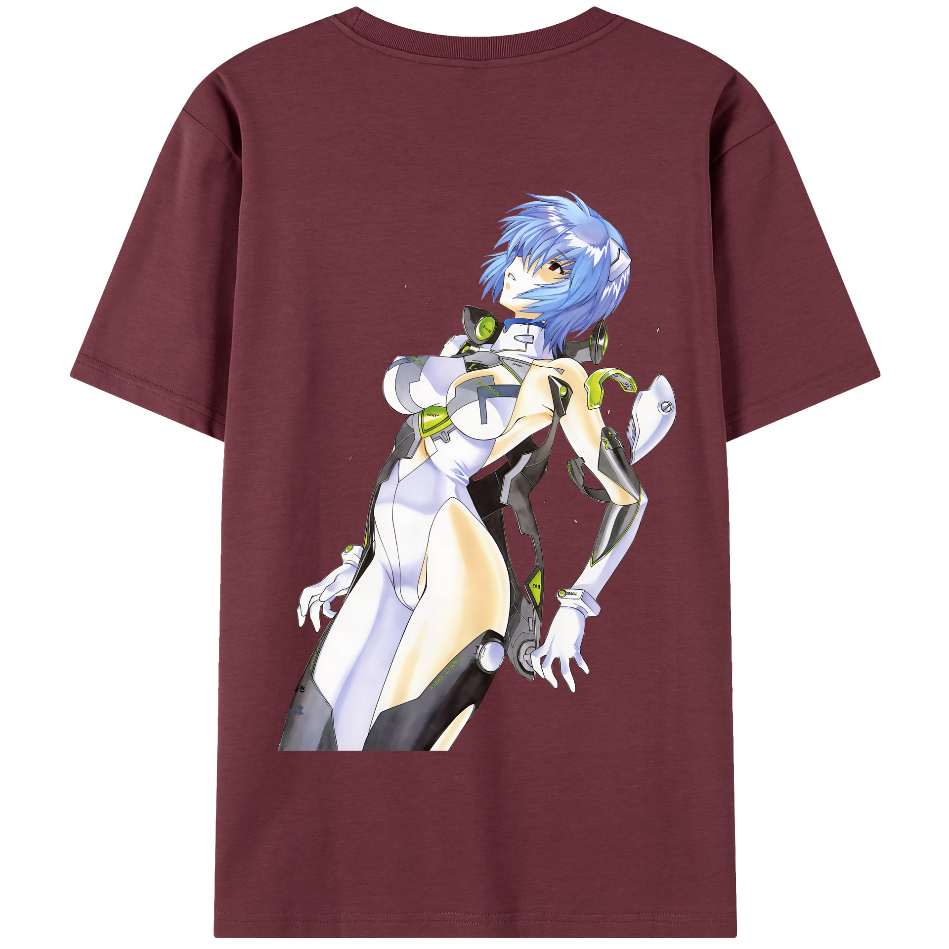 （画像用） EVA 新世紀エヴァンゲリオン 綿100％半袖Tシャツ（背面プリント）